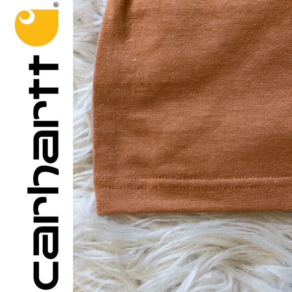 NWT Carhartt loose fit heavyweight s/s pocket C graphic t-shirt, tall L, ginger - Picture 13 of 16